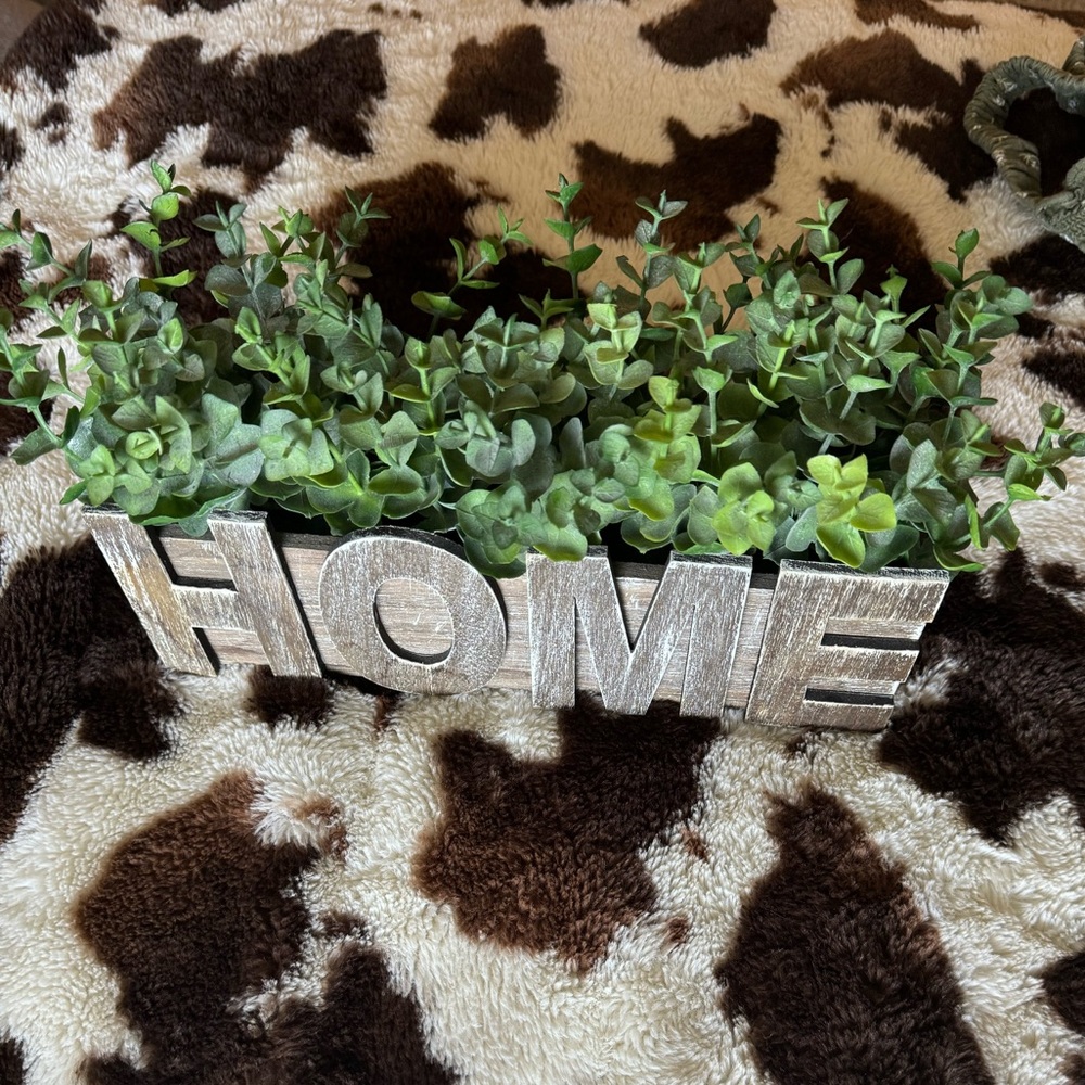 Rustic home sign